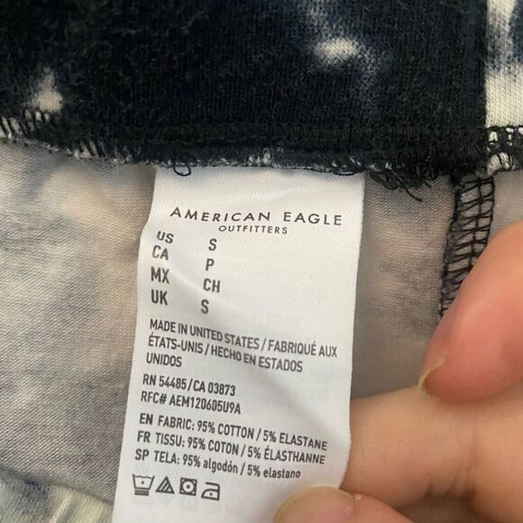 AE Studio American Eagle SZ S tie-dye bike shorts - Picture 4 of 4